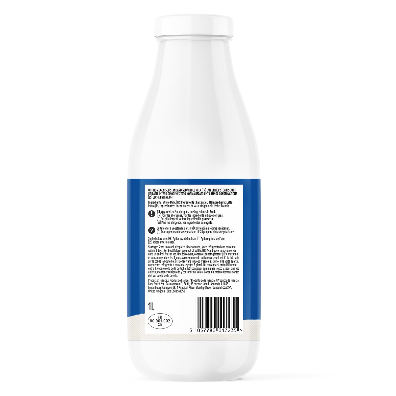 by Amazon Leche Entera, 6x1L