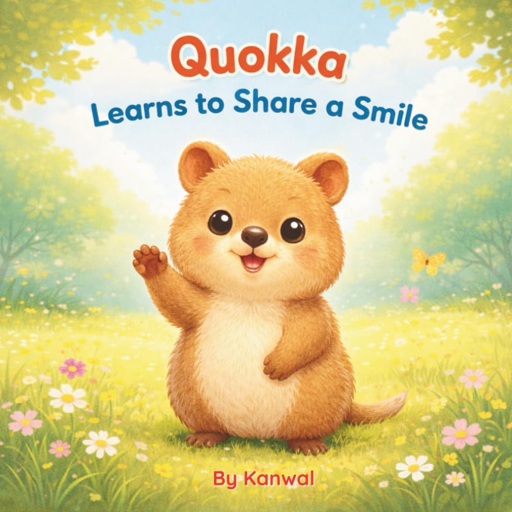 Quokka Learns to Share a Smile: A Sweet Picture Book About Kindness, Confidence, and Saying Hello
