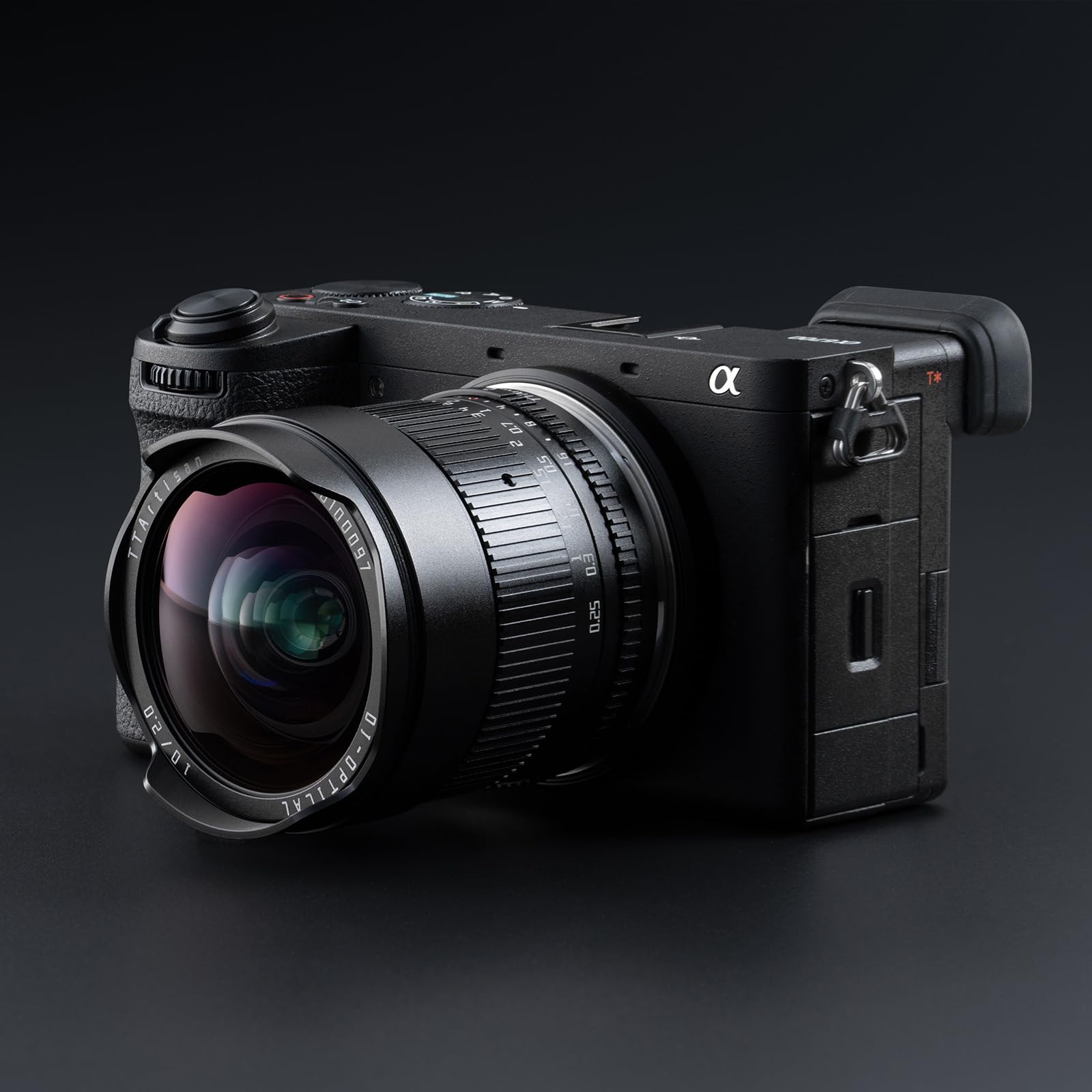 TTARTISAN 10mm F2.0 Obiettivo Ultra grandangolo per Sony E Mount APS-C ASPH. Messa a fuoco manuale