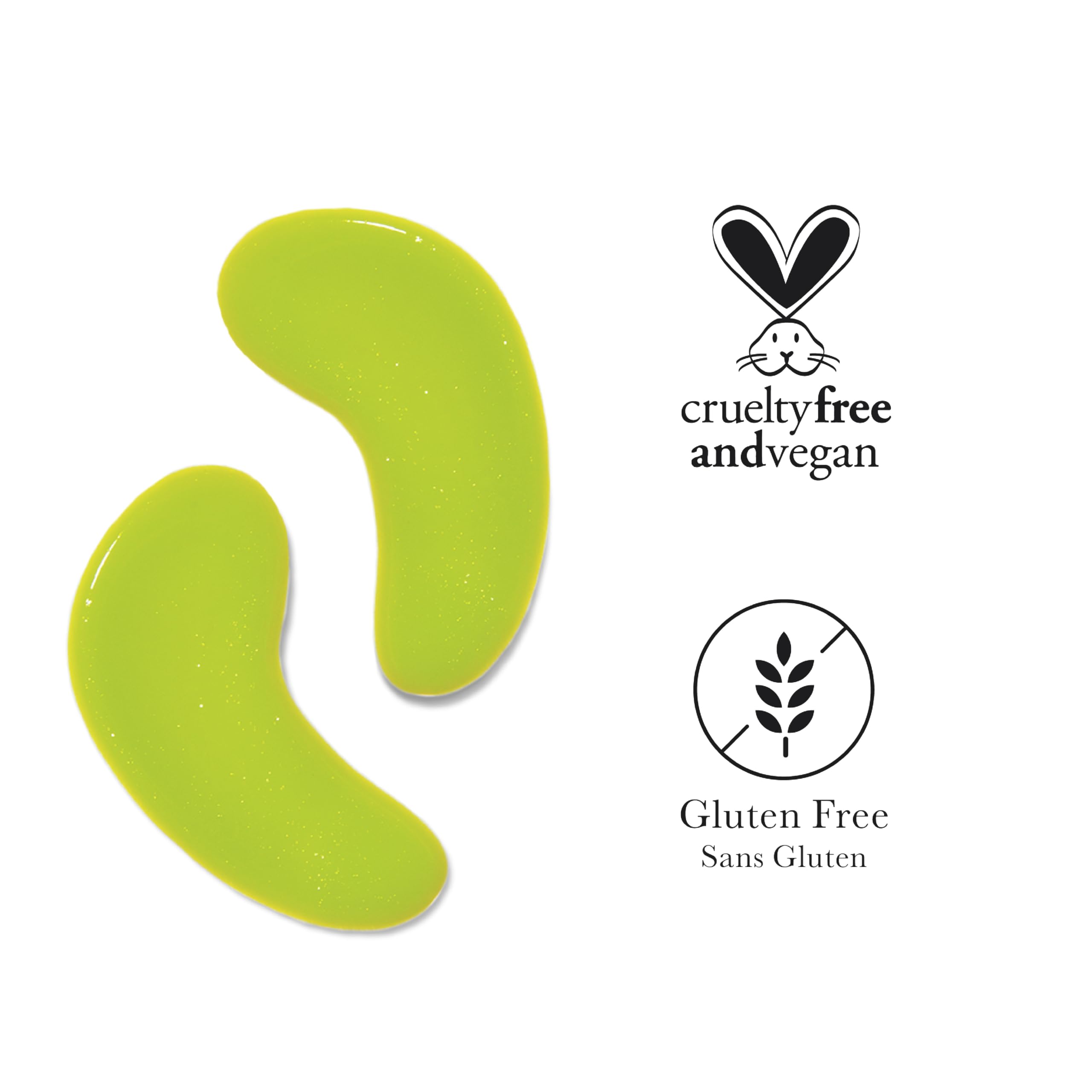100% PURE Bright Eyes Vegan Under Eye Hydrogel Masks