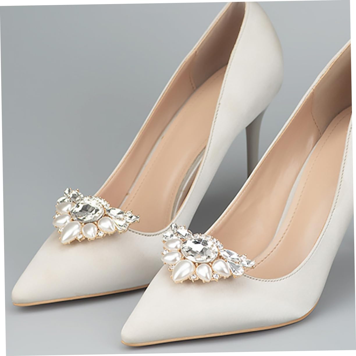 GALPADA 5paia Clip Per Scarpe Sposa Decorazioni Rimovibili Per Scarpe Cerimonia Accessori Per Matrimoni e Adatte