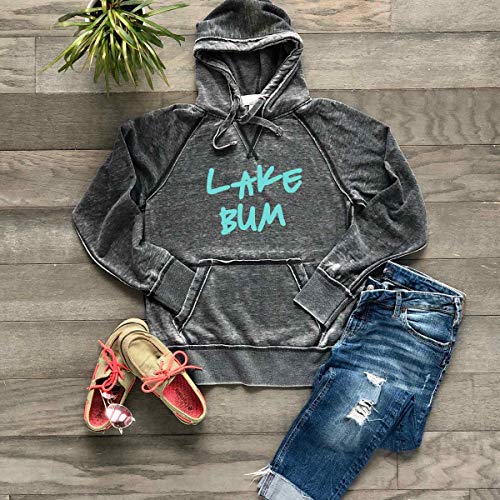 Lake Bum Hoodie Bonfire Hoodie Soft Lightweight Burnout Hooded Sweatshirt3