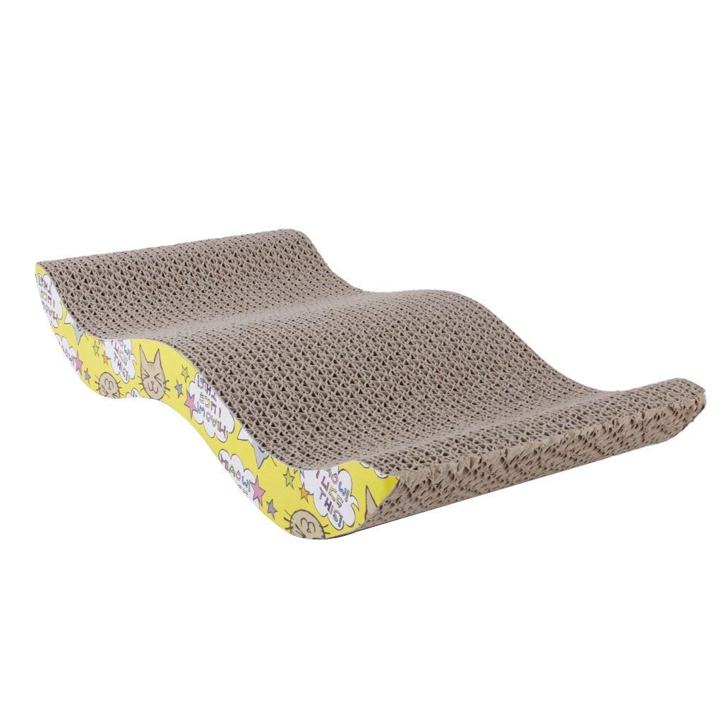 ROYALE CAT Scratcher with A Curved Wave Desi Toy for Cats (Print Design May Vary) (B07S9V6WMT) Amazon Price History, Amazon Price Tracker