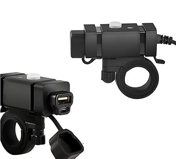 Amazon.co.jp: SHEAWA バイク USB電源 充電器 USBポート QC3.0