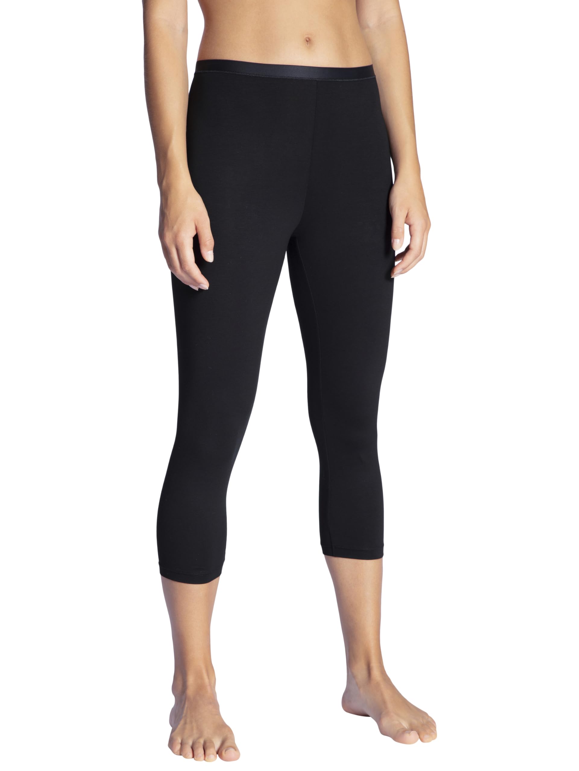 Calida Women's Black (Schwarz 992) Natural Comfort Slip, 18 (Manufacturer Size: Medium)