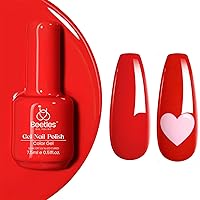 Vista 36 de Beetles - Esmalte de uñas de gel rosa de 0.51 onzas líquidas, esmalte de uñas de gel rosa nude, lámpara LED UV para arte de uñas, manicura de larga