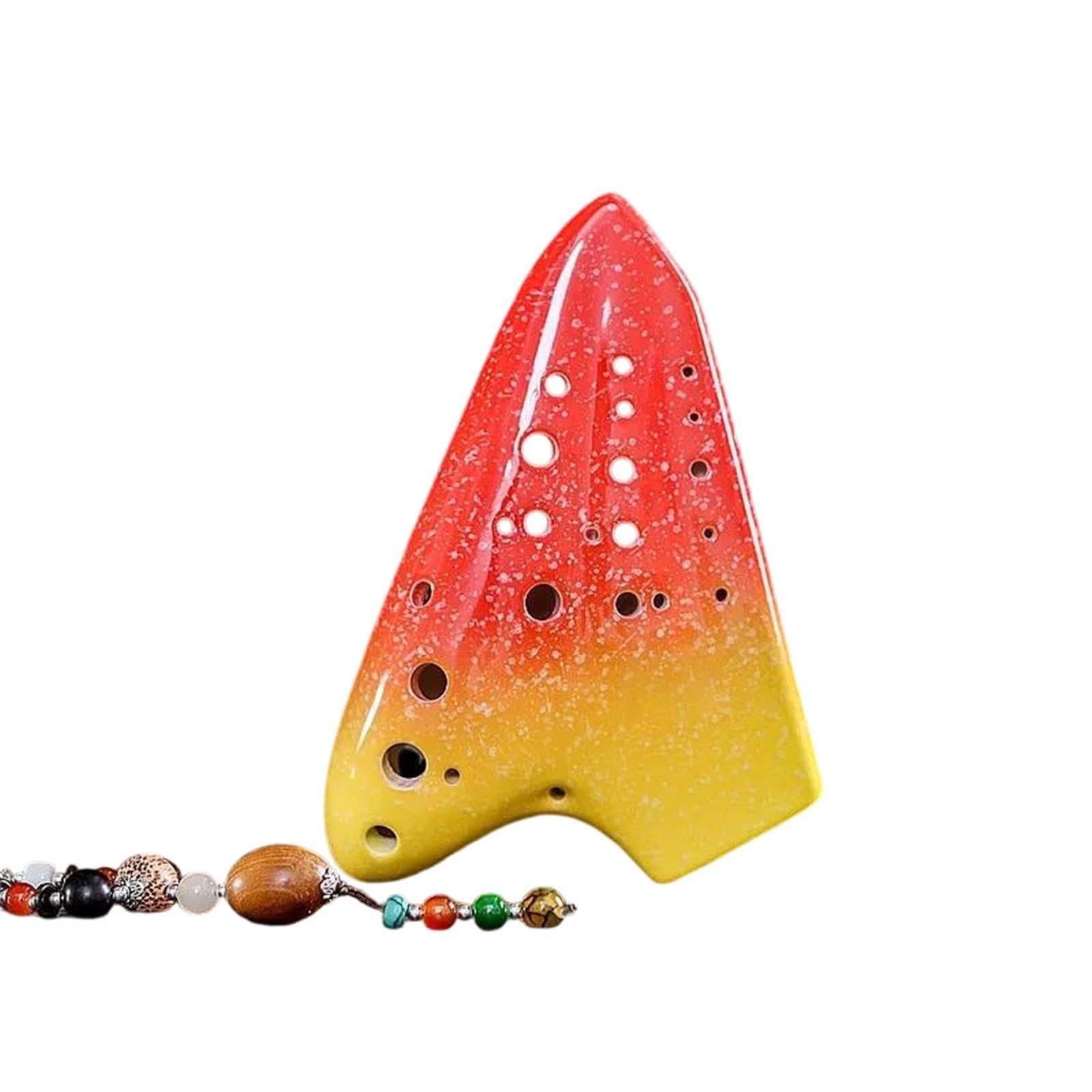 Alto Ocarina Potrójna Okaryna Z Kluczem AC