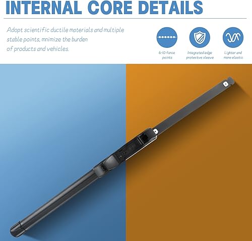 Miniatura 7 de MIKKUPPA Limpiaparabrisas de repuesto para Mercedes-Benz 2013-2016 GL350 GL450, 2012-2015 ML350 ML550 ML63-26 pulgadas23 pulgadas12 pulgadas,