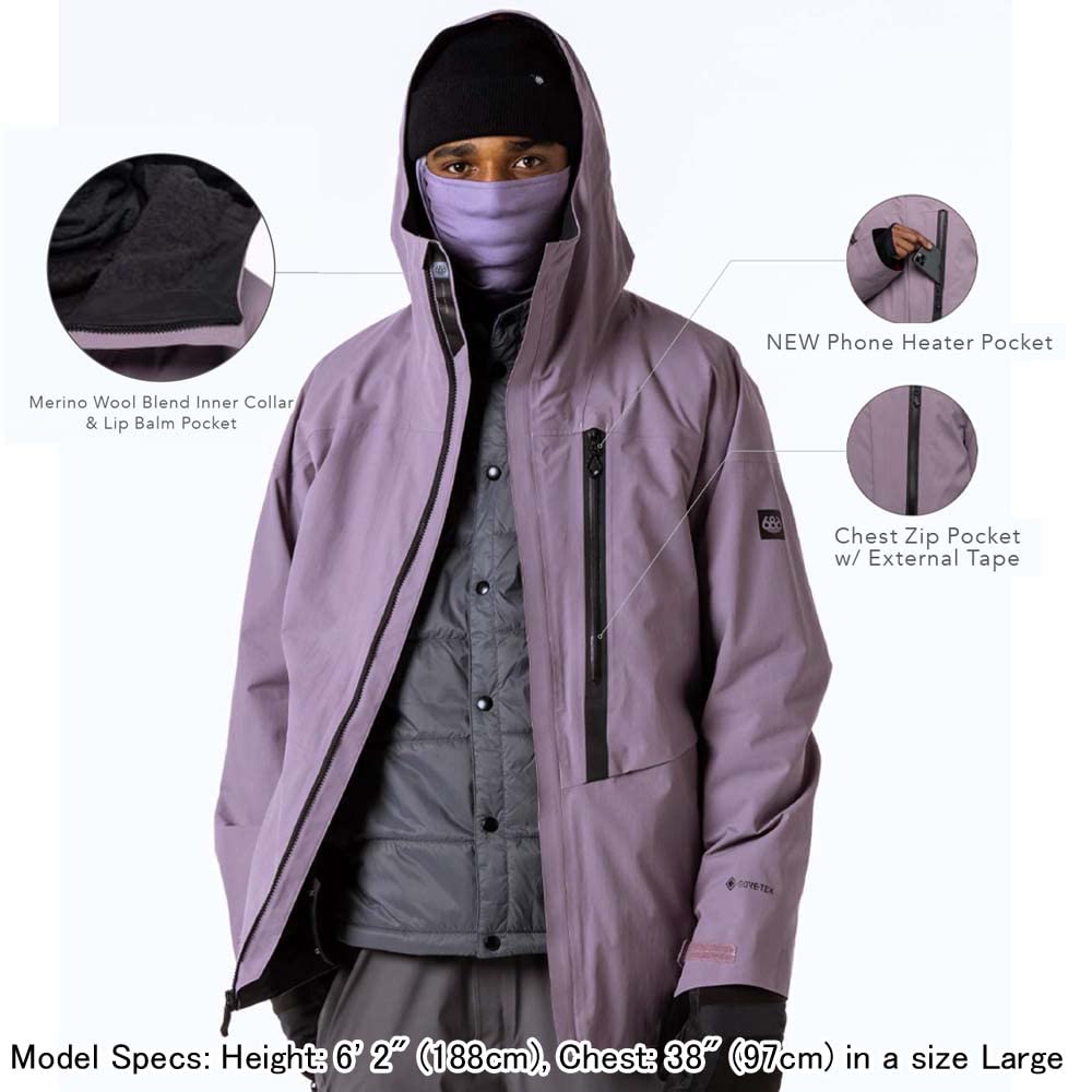 Amazon | 22-23 686 シックス エイト シックス GORE-TEX GT JACKET L