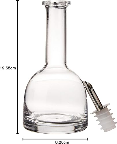 Miniatura 9 de Fox Run Botella rociadora de aceite y vinagre, cuello largo de 7.75 pulgadas, transparente