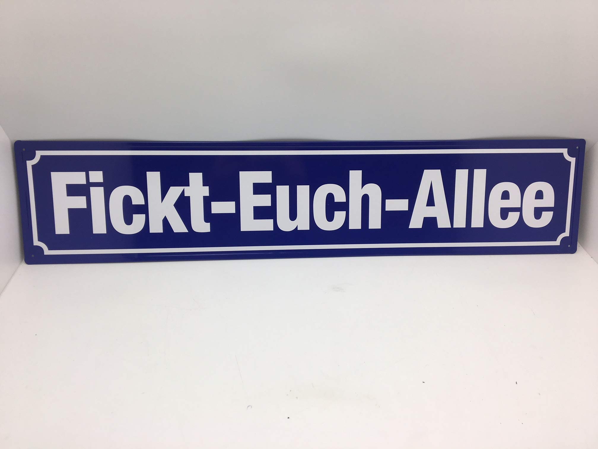 XXL Straßenschild „Fickt-Euch-Allee“ – Humorvolles Deko-Schild, Größe STR-XXL 6