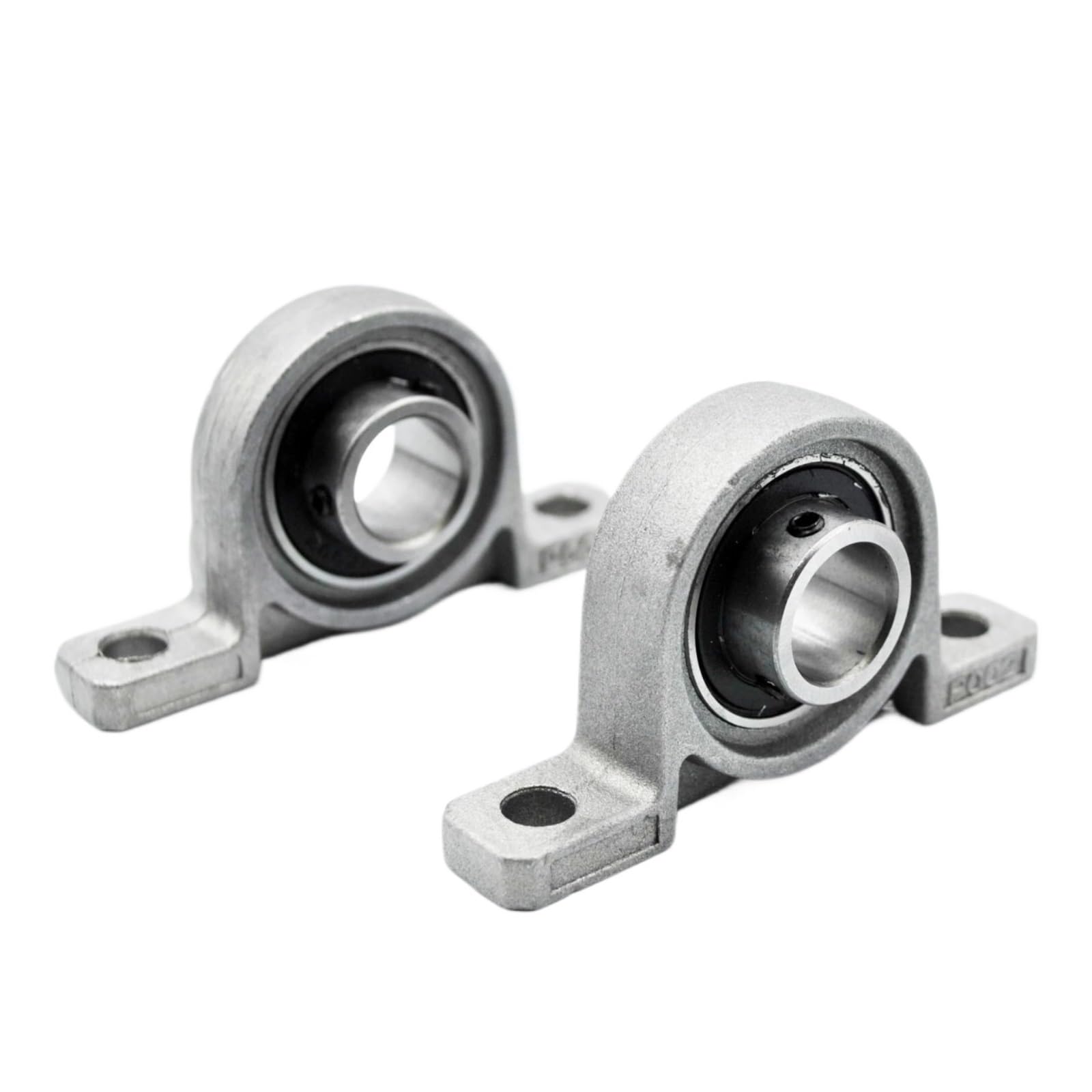Cuscinetto a sfere a blocchetto, 2 pezzi KP002 Diametro interno 15 mm Cuscinetto a blocchetto in lega di zinco Mini cuscinetti(2Pcs)