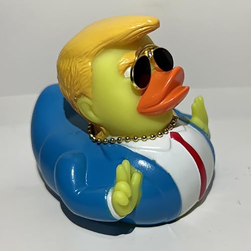Miniatura 9 de Jeeps Duck Trump 2024 patitos de goma para baño de bebé Juguete de baño Trump Collection Decoración de coche para niños