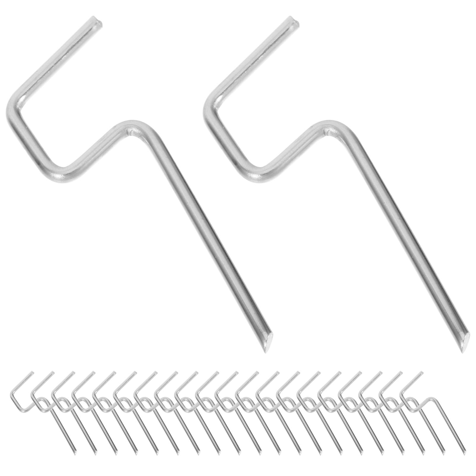 Didiseaon Ganchos Inoxidable Para Colgar Cuadros Para Paredes De Yeso Ganchos Resistentes Sin Clavos Para Decoración De Paredes Y Oficinas 30 Piezas X 5