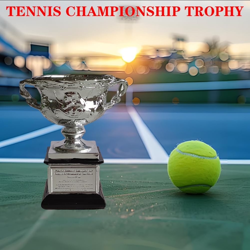 Réplica del Mini Trofeo de Tenis Masculino del Abierto de Australia de 6,3 Pulgadas,Trofeos de Campeones del Grand Slam,Coleccionables y Recuerdos,Adornos para la Oficina y EI Hogar Regalos
