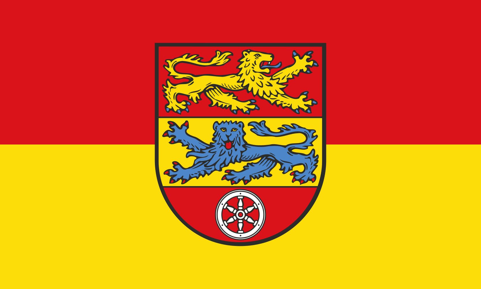 Drapeau paysage de Göttingen grand format pour votre jardin