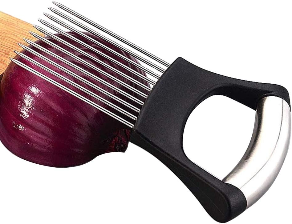 Food Slice Assistant Slicers, Ksndurn 1PC tainless Steel Vegetable Rack