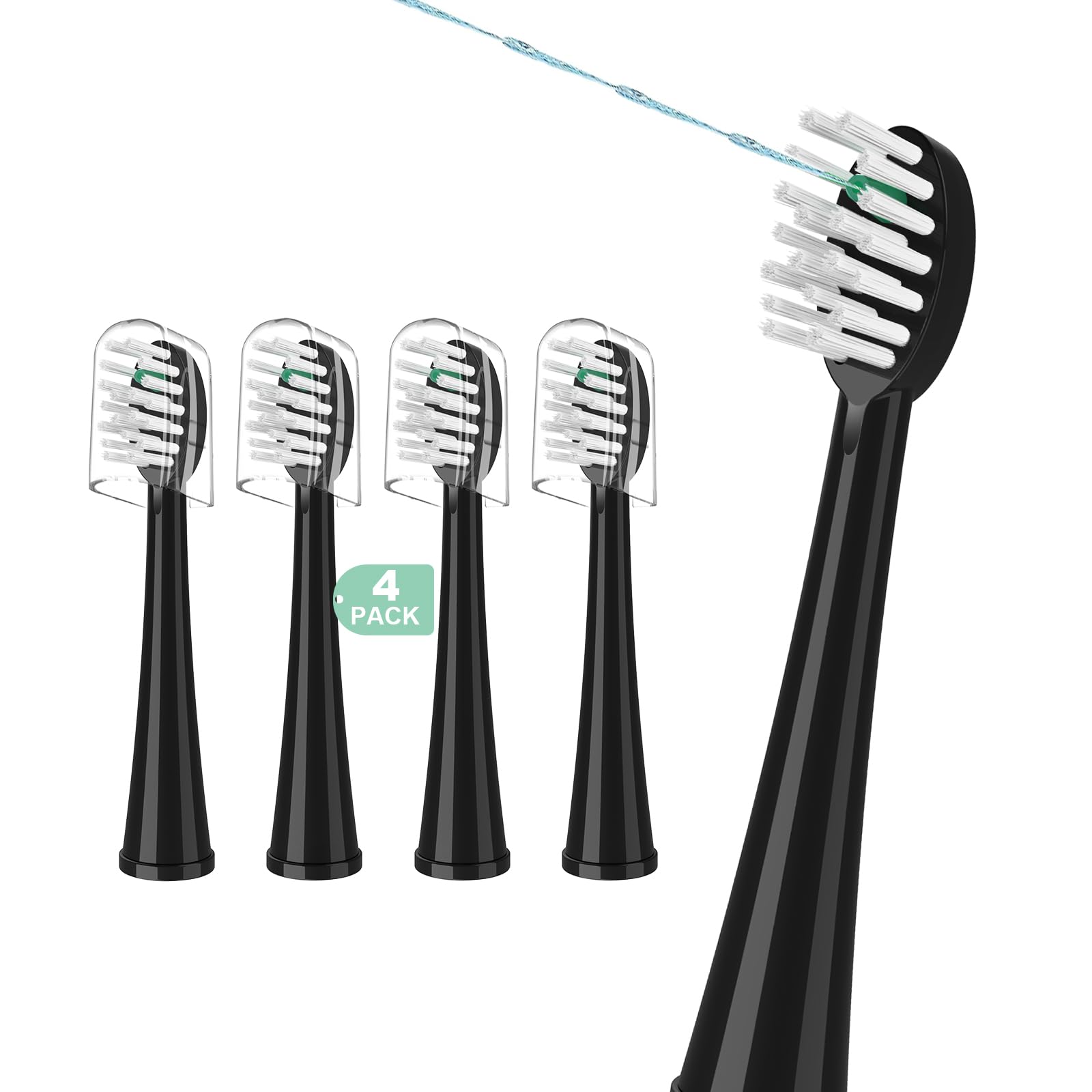 5 Count Flossing Toothbrush Heads For Water Pick SF-01 / SF-02 / SF-03 / SF- 04 W