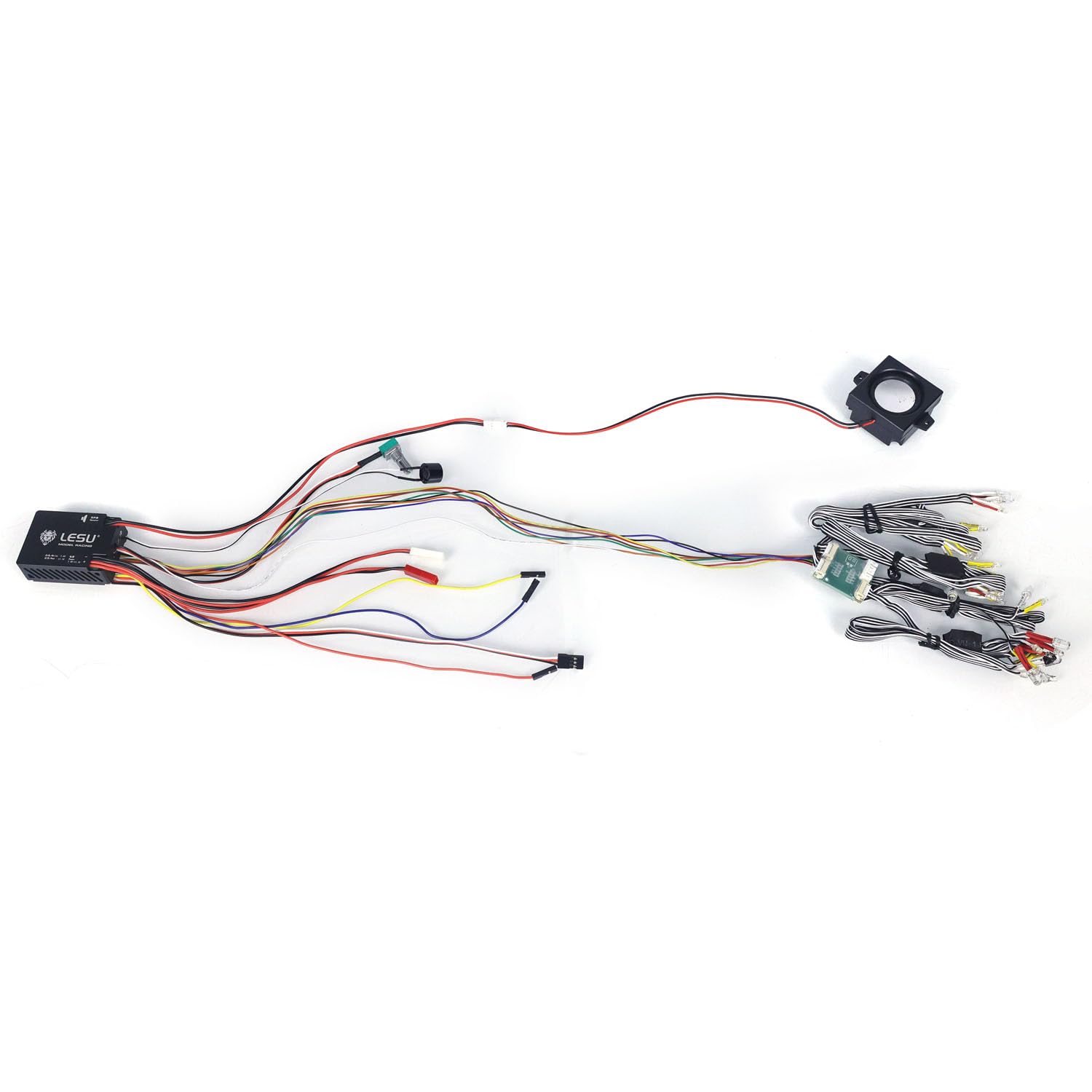 TOUCAN RC HOBBY LESU Sound System LED Light Group für 1/14 RC Kipplaster Baufahrzeugteile