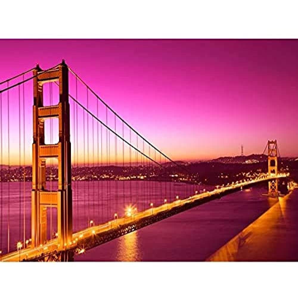 Golden Gate Bridge San Francisco Unframed Wall Art Print Poster Home Decor