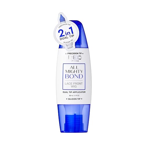 KISS All Mighty - Adhesivo para peluca frontal con encaje