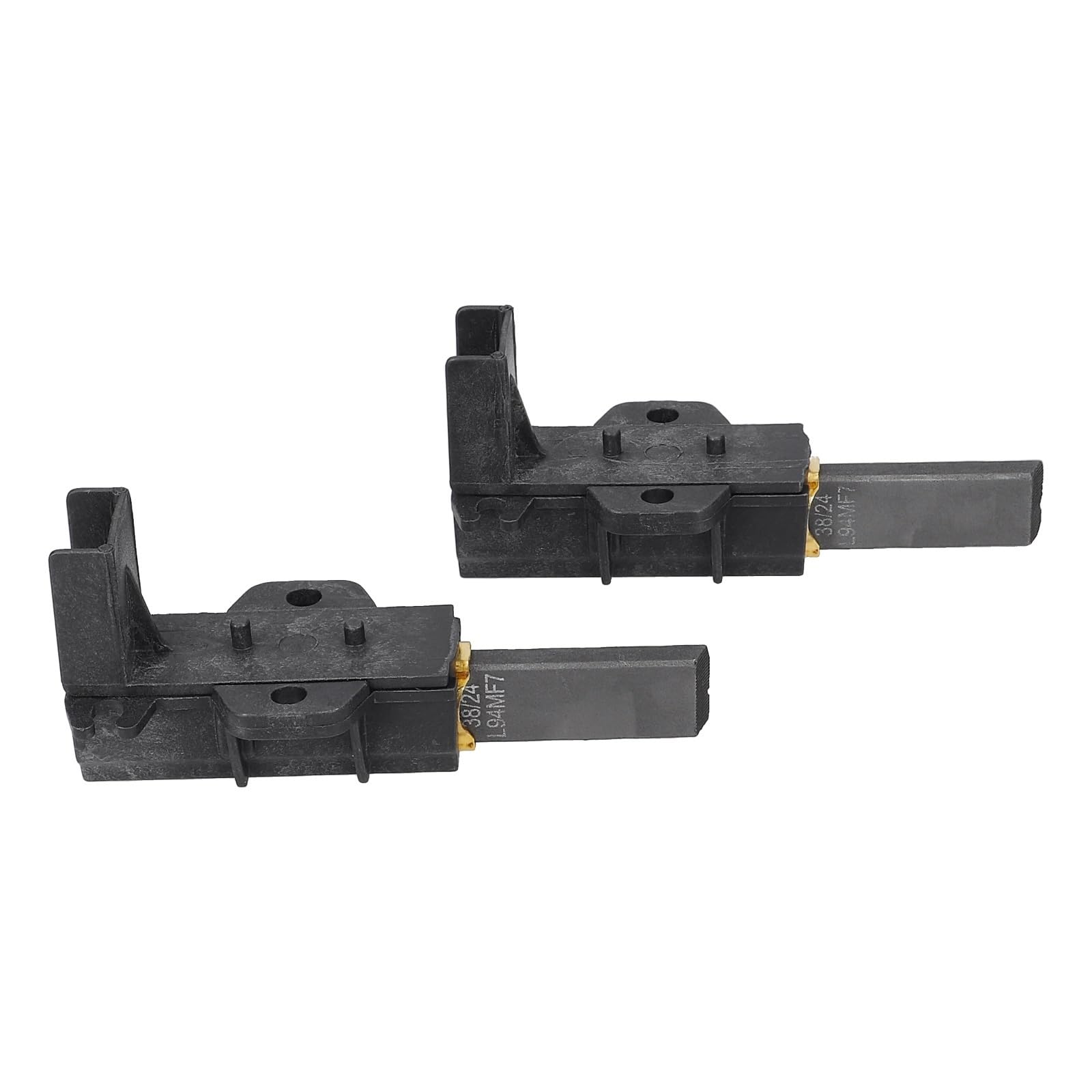 LUTH Premium Profi Parts Kohlen Set für Ceset Motor Kompatibel mit Candy 49028928 in Waschmaschine Waschtrockner 2stk