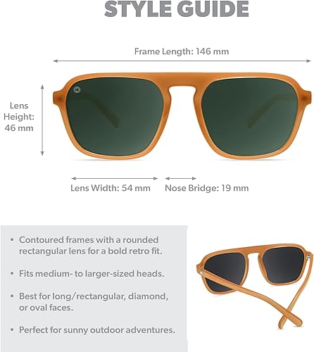 Miniatura 7 de Knockaround Pacific Palisades - Gafas de sol polarizadas para hombres y mujeres, protección completa UV400