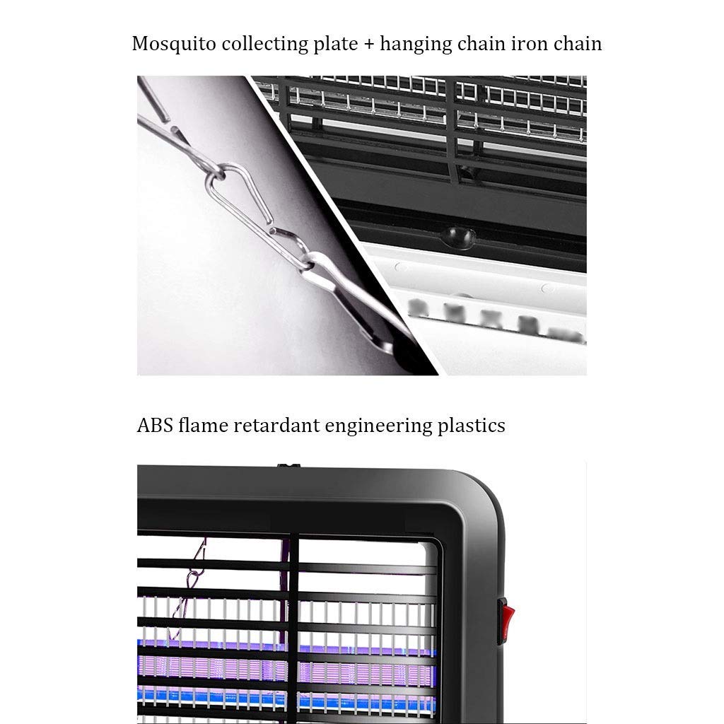 Trappola per zanzare Lampada per zanzare Lampada per Mosche Scossa elettrica Domestica Commerciale LED Mosche per zanzare UV Uccidi Piccoli Insetti Volanti Zapper per Insetti per Interni lam