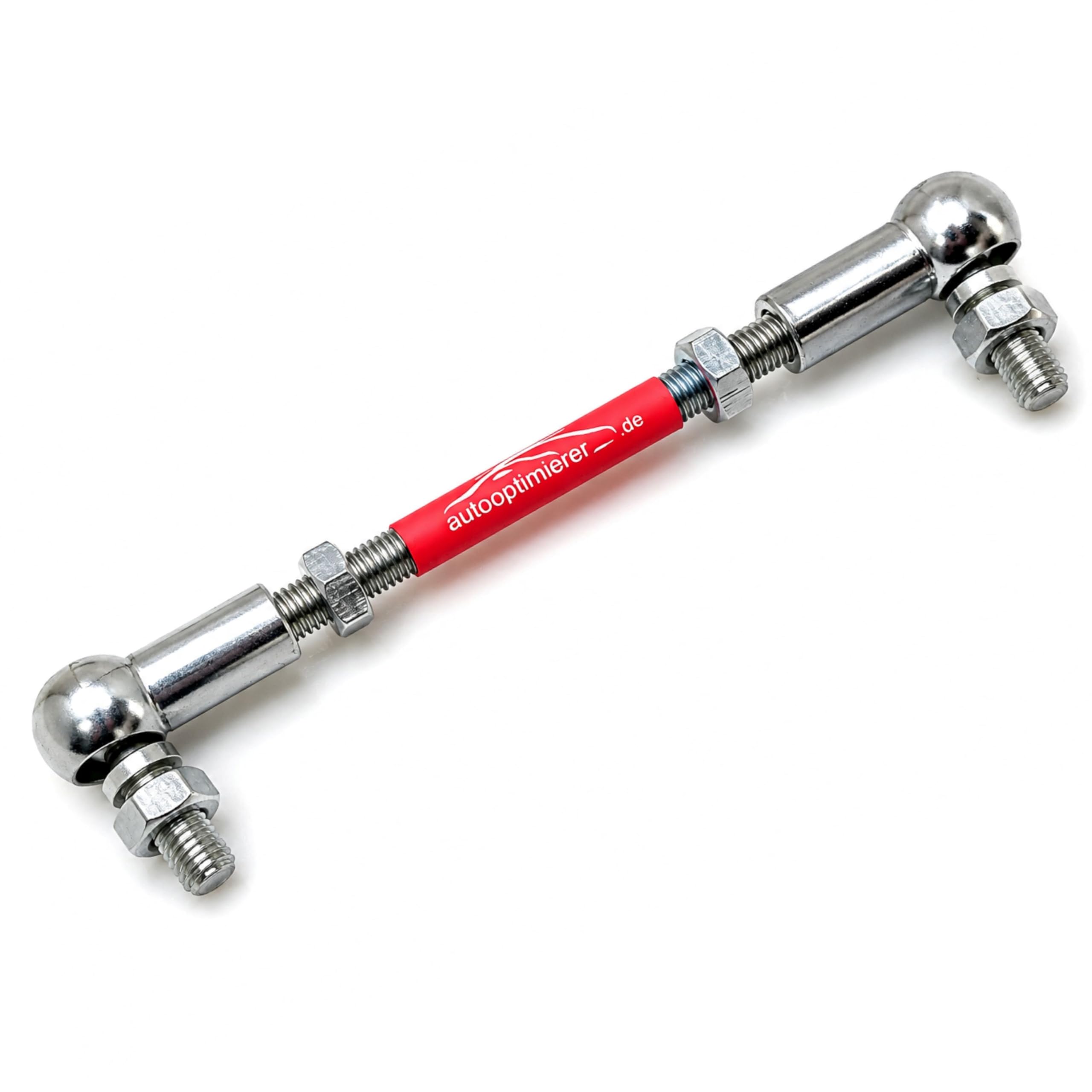 autooptimierer Xenon Reparatursatz Universal – Koppelstange für Leuchtweitenregulierung – Niveausensor M6 einstellbar – Reparaturset für Scheinwerfer-Höhenregulierung