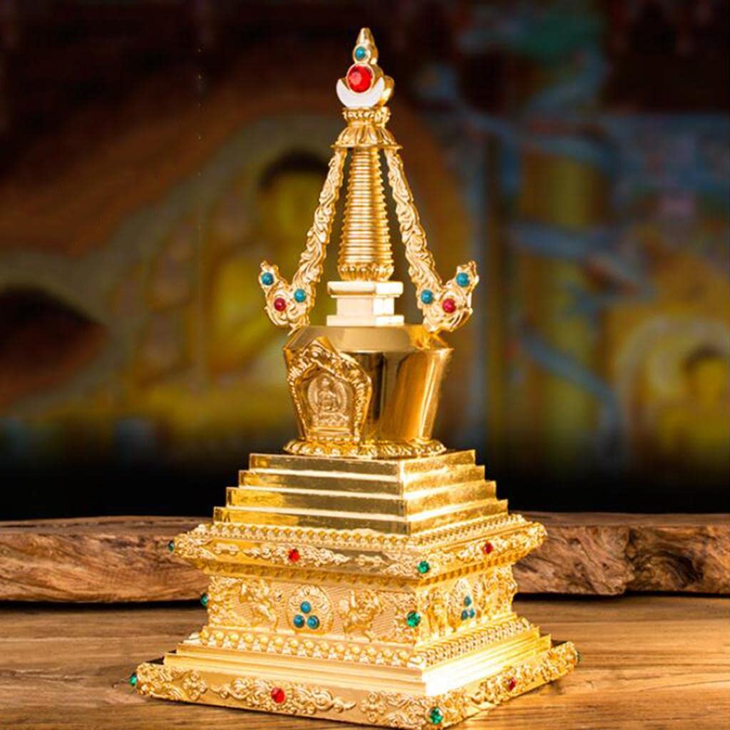 Harilla Budismo Sakyamuni Buda Stupa Estatua Tantra Suministros Budista