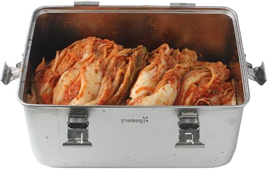 Amazon | Greenkeep オールステンレススチールストレージ気密フード