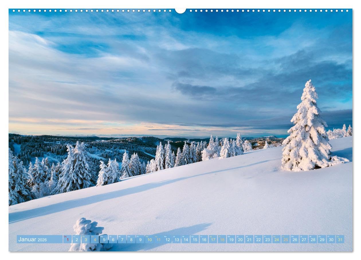 Schwarzwald - Märchenwald (hochwertiger Premium Wandkalender 2026 DIN A2 quer), Kunstdruck in Hochglanz: Der Schwarzwald: Naturparadies und Naherholungsgebiet (CALVENDO Orte)