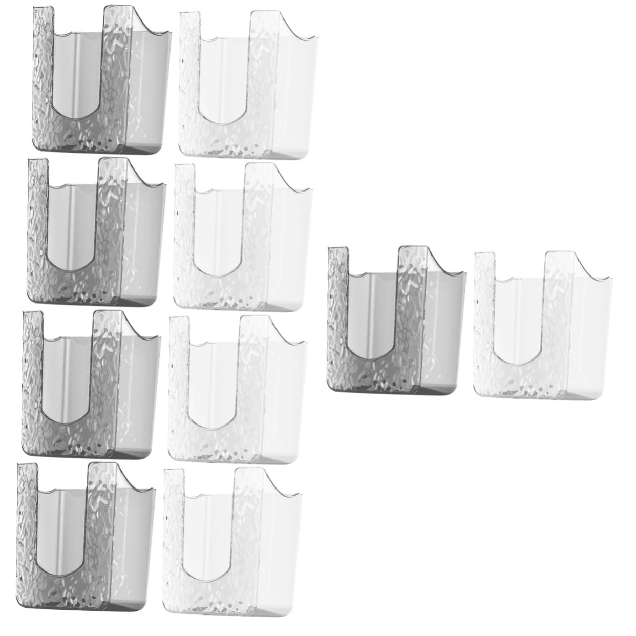 PRETYZOOM 10 STK Taschentuchbox Für Die Wand Wandmontierter Taschentuchhalter Handschuhspender Klopapierhalterung Halter Für Badezimmertücher Handschuhhalter Für Wandhalterung Das Haustier
