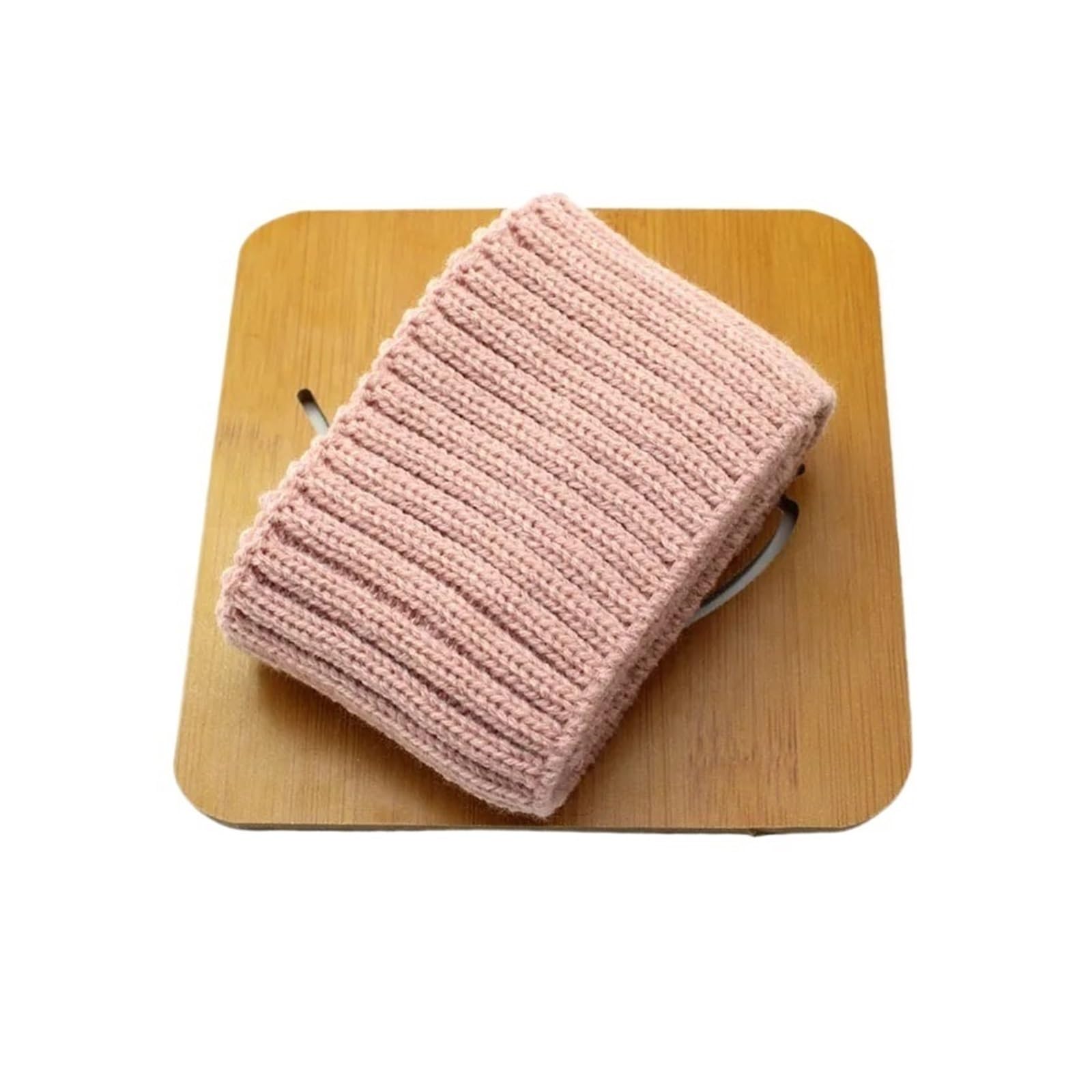 Ribbed Knit Cuff 7x75cm 1Pcs Rib Knit Fabric Making Cuffs on Sleeves Stretchy Sewing Accessories for Sweatshirt Bottom Collar(Pink)