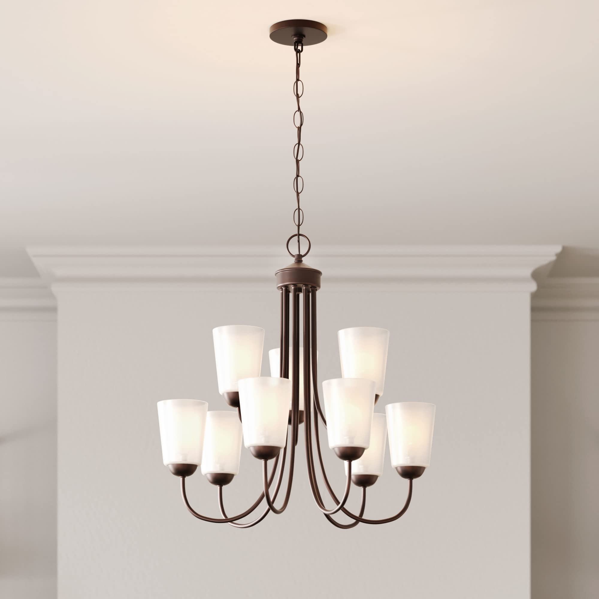 Amazon.com: Millennium Lighting 9809-MB Ivey Lake - 9 Light