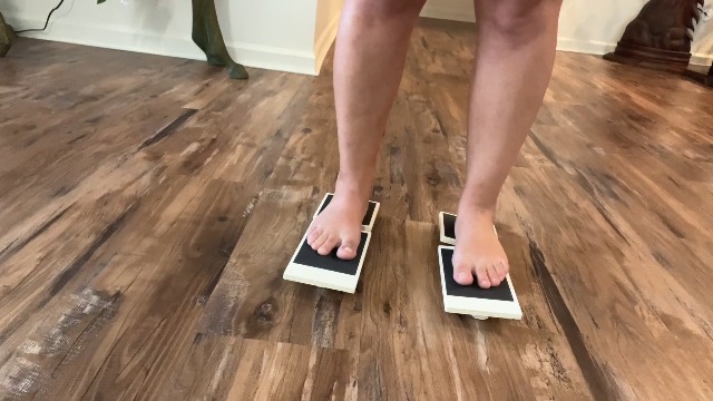 Ankle Stretch Board - Incline Plate, Foot Slant | Adjustable Wooden, Non-Slip Balance Tool For - View #2