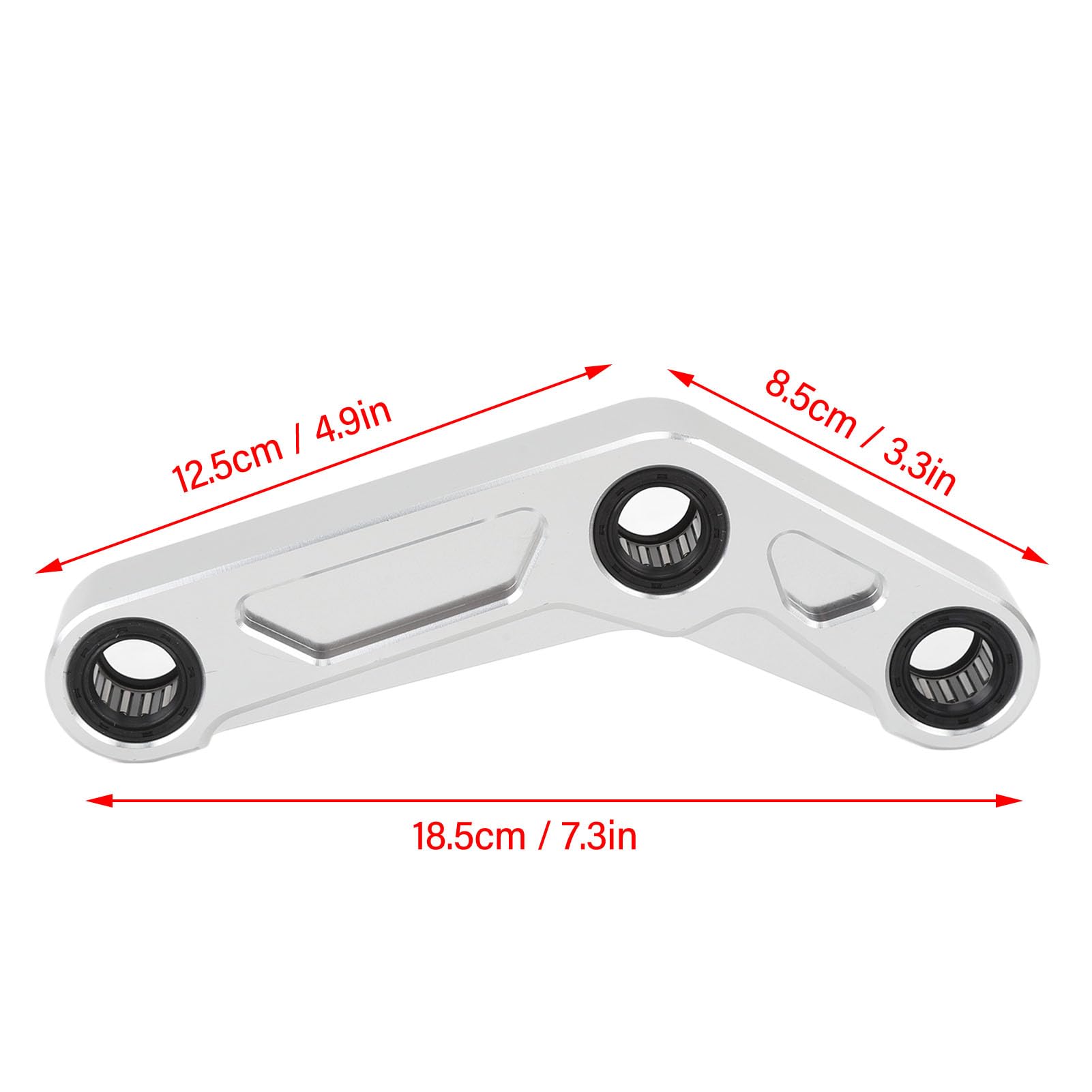 Brazo oscilante trasero de aleación ligera para MT-07/R7/XSR700 (2014–2024), mejora drástica de estabilidad, precisión en curvas y respuesta de suspensión