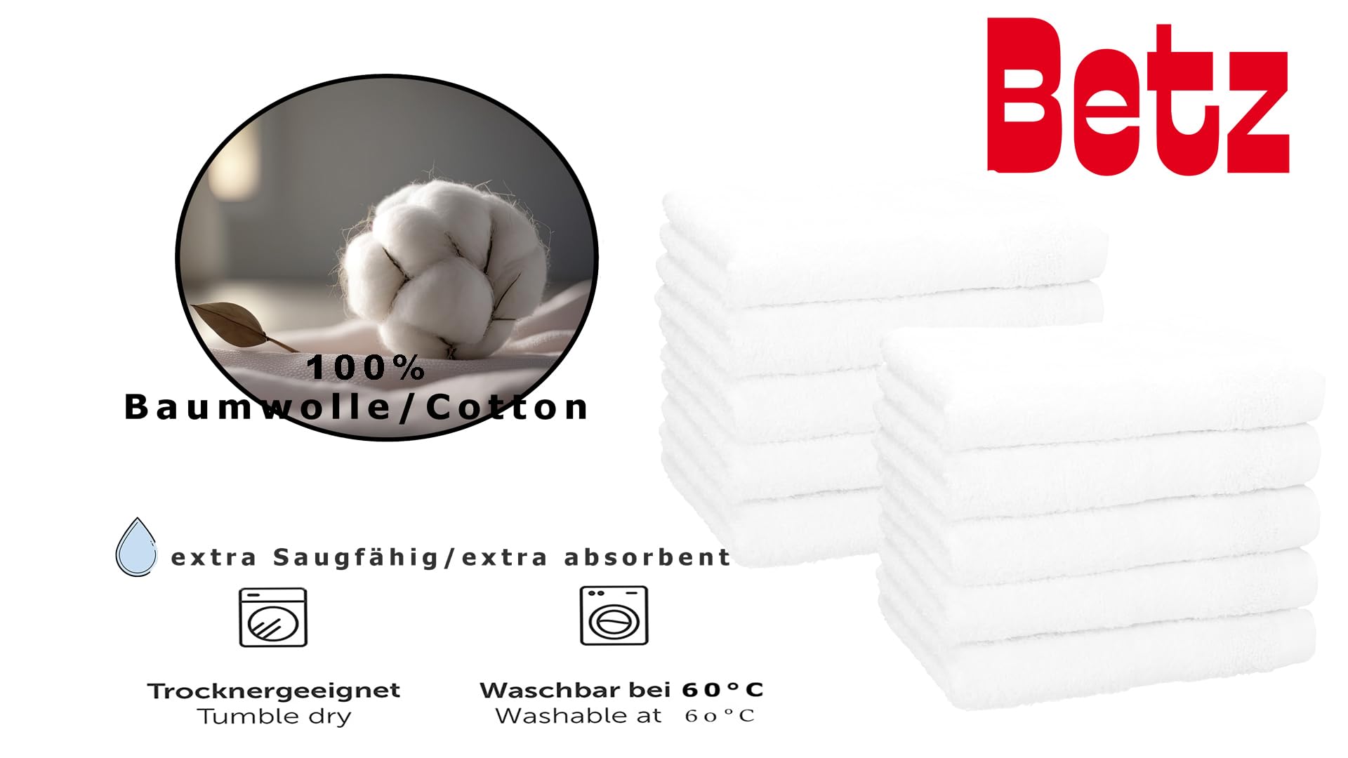 Set Di 10 Lavette Cotone Premium 30x30 Cm - Grigio Antracite E Argento - Foto 4