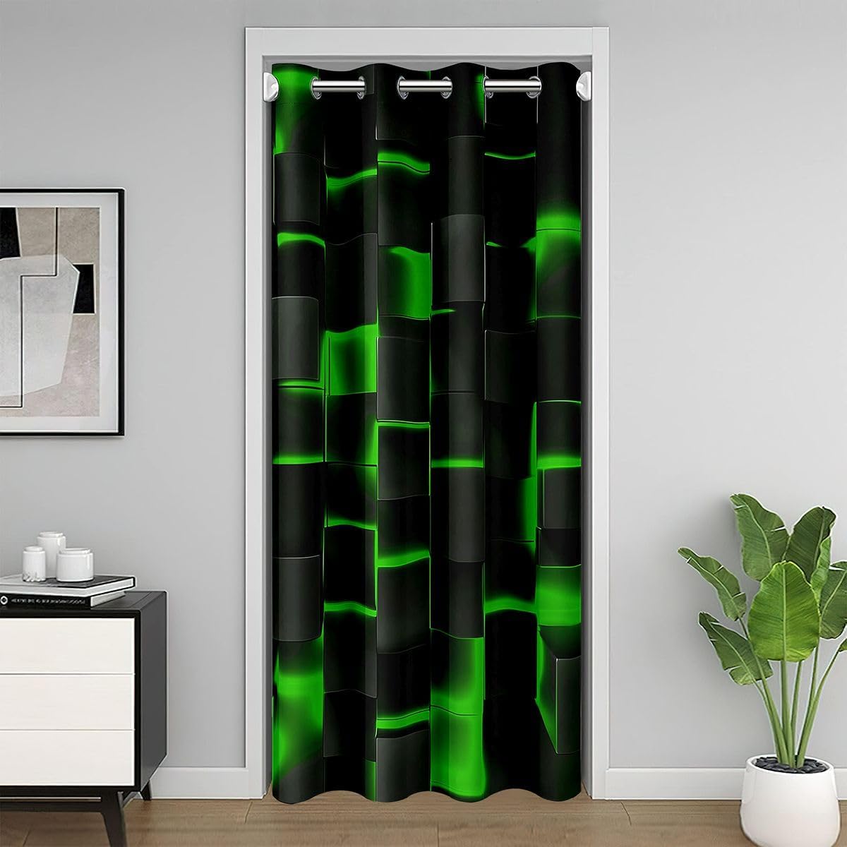 Erosebridal Boxing Door Curtain Competitive Sport Blackout Curtains for Living Room Boxing Glove Artwork Hobby Activity Bathroom Curtains Window 46"x84"