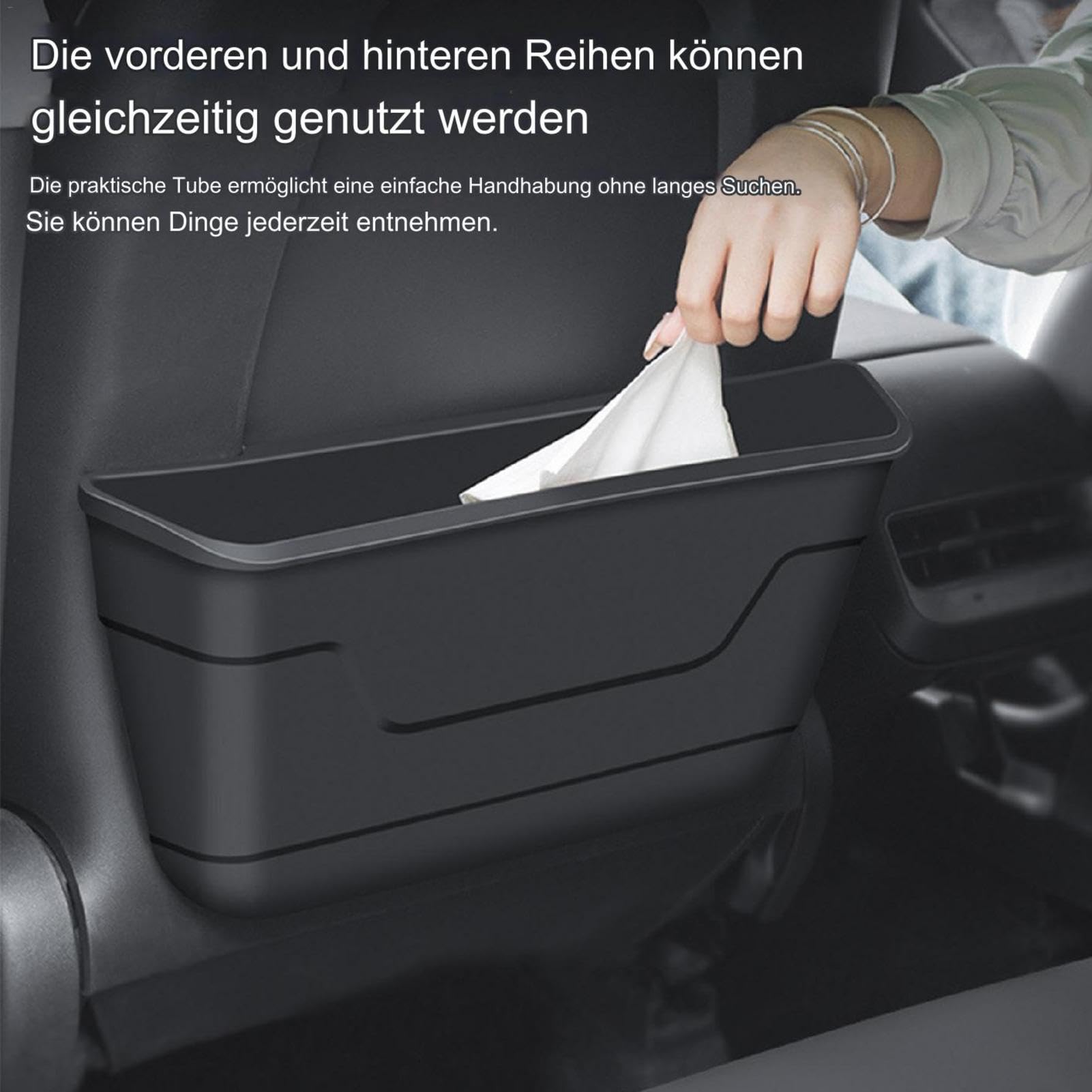 Almacenamiento Para Respaldo De Asiento Ahorro De Espacio Y Práctico | Organizador Para Asiento Trasero Del Coche Para Organización Viajes Por Carretera Traslados Familiares Y Conducción Diaria