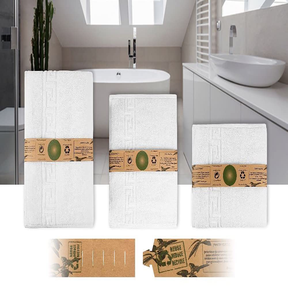 Precinto de garantía perfumado para Toallas. Material Biodegradable Ajustable | 250 Unidades. Cierre Ajustable para Todas Las Toallas de hoteles, spas o estructuras turísticas.