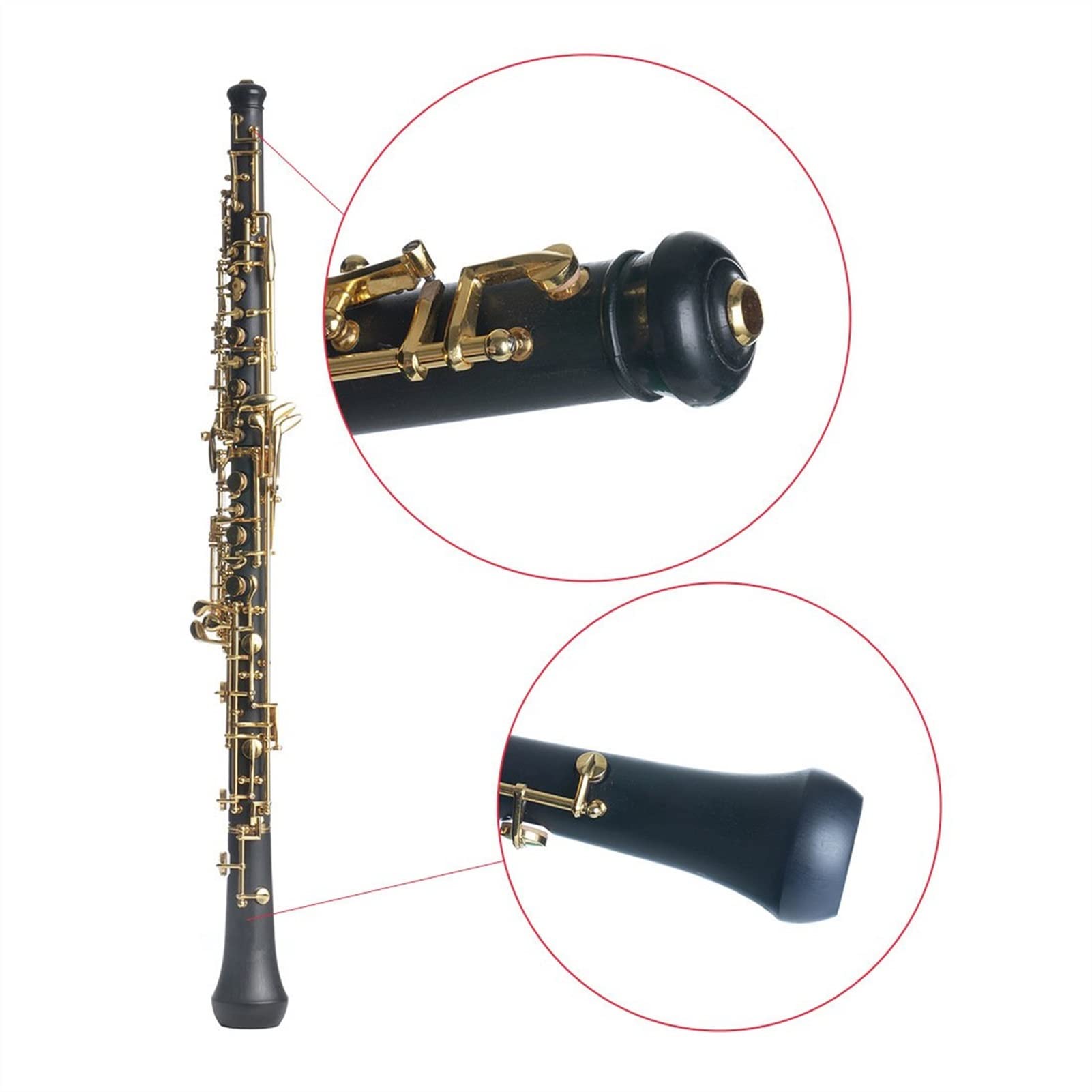 Strumento Oboe Il Tono Piatto di Bakelite Oboe Golden B È Adatto per L' Esame delle Prestazioni Principiante di Oboe