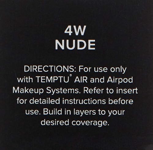 Vista 97 de TEMPTU Airpod de base de aerógrafo de lona perfecta: maquillaje antienvejecimiento de larga duración, cobertura construible semi-mate, acabado Buff