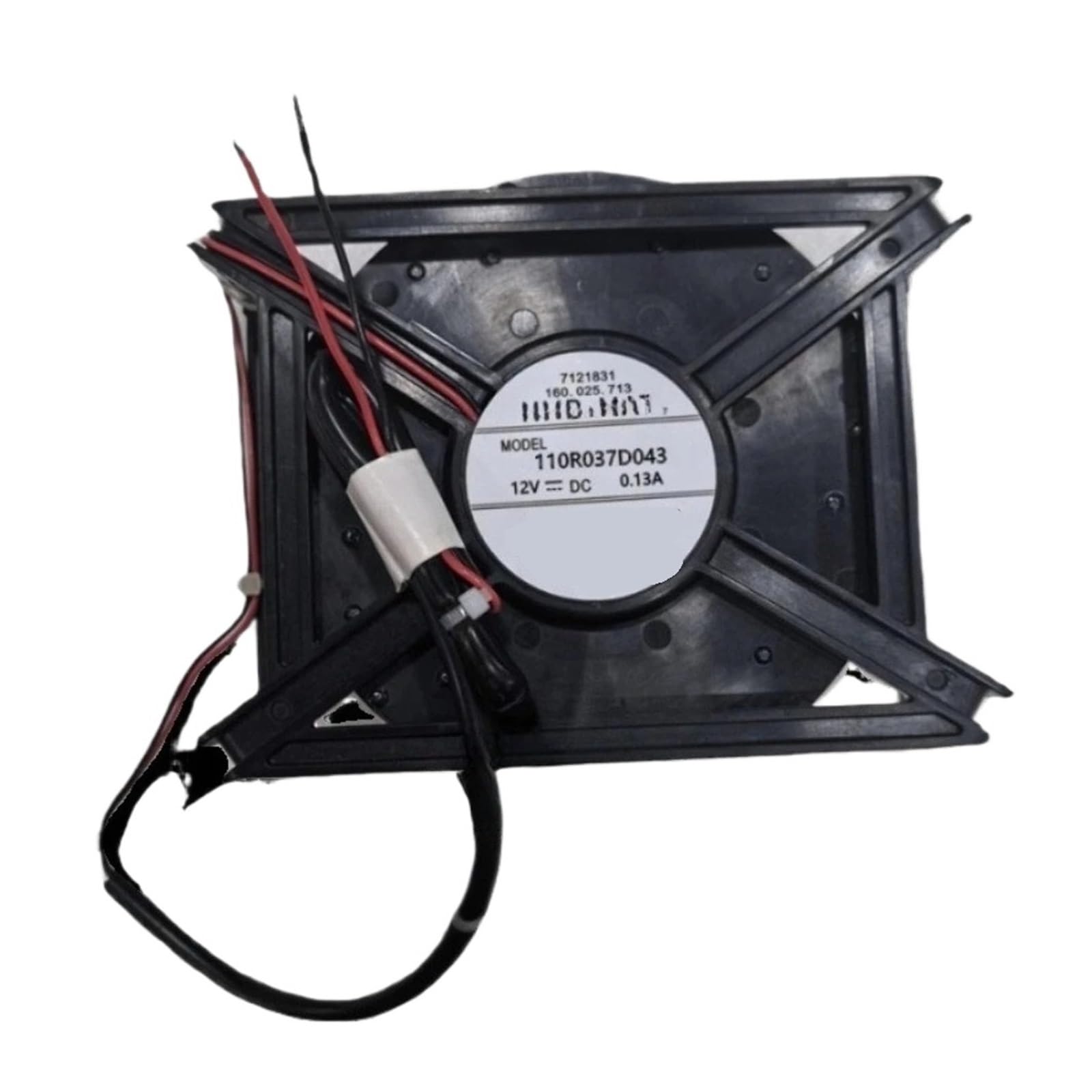 Ventilateur de refroidissement DC12V 110R037D043 compact pour radiateur de froid