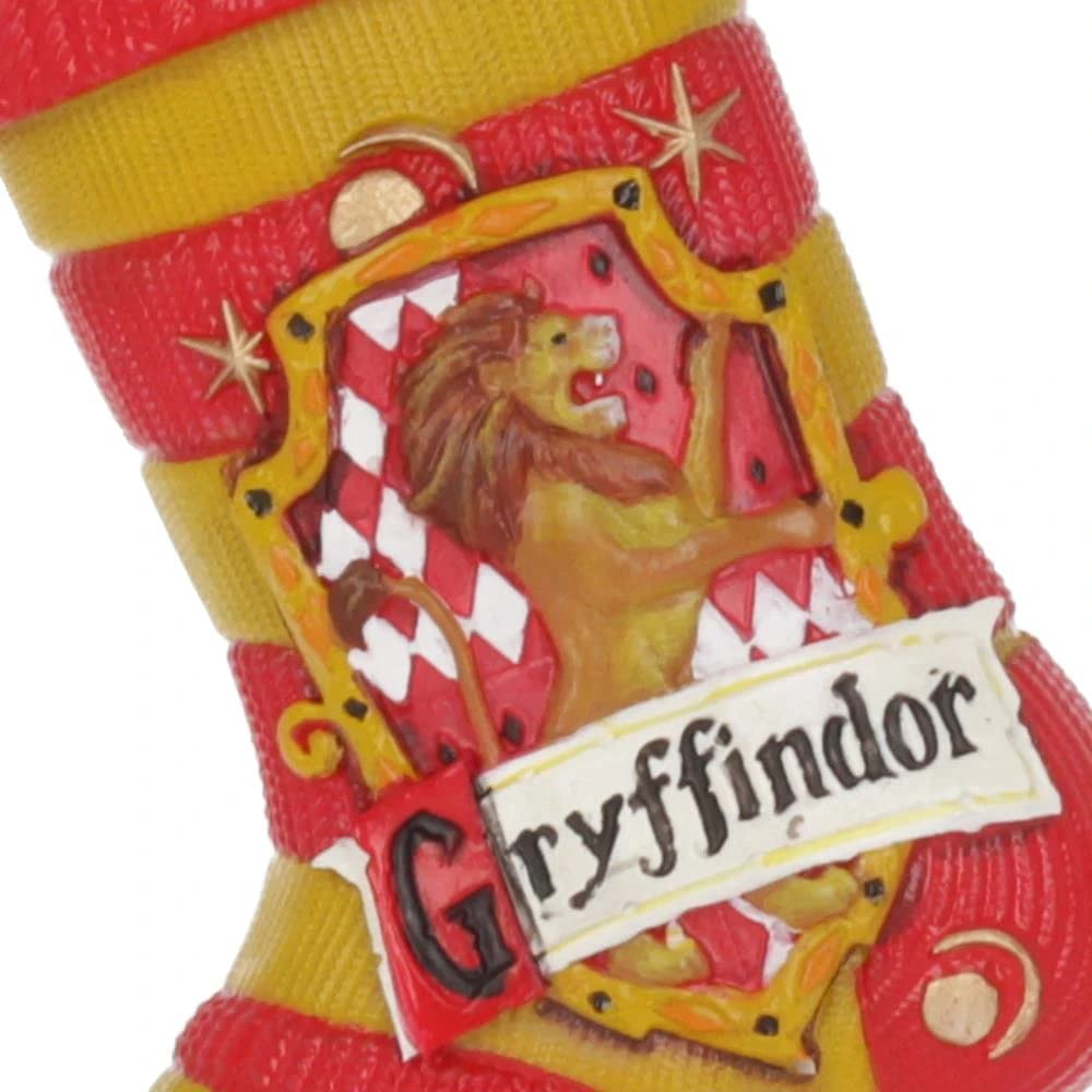 Nemesis Now Oficjalnie licencjonowana ozdoba wisząca z motywem Harry'ego Pottera Gryffindor, żywica, czerwona