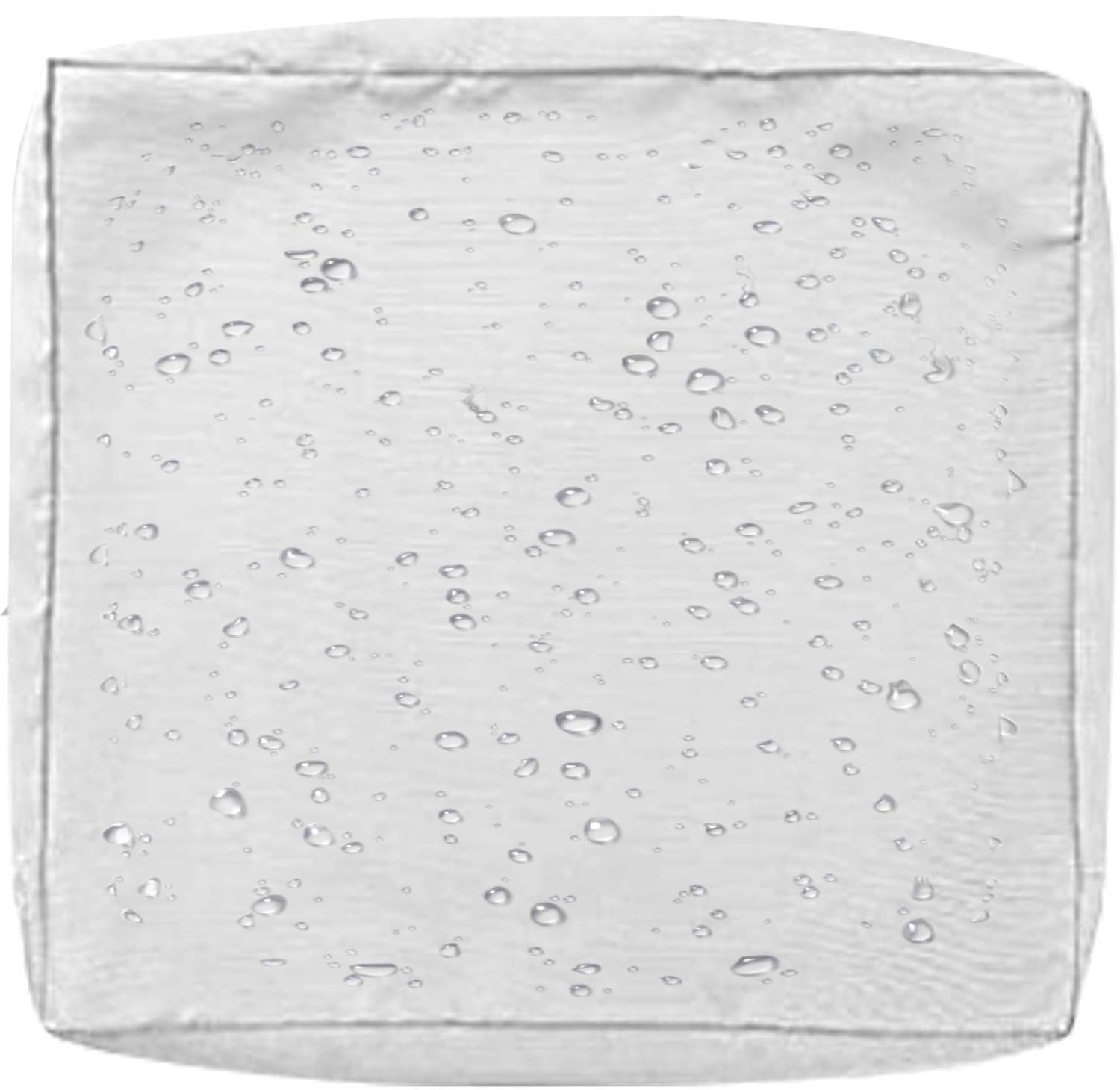 1/2/4 Pack Waterproof Sofa Seat Cushion Covers with Zipper for Outdoor and Indoor/Patio/Garden/Rattan/Chairs Furniture Protectors Cover 50/60cm Cushion Slipcover Removable(Color 8,63x68x12cm(1pc))