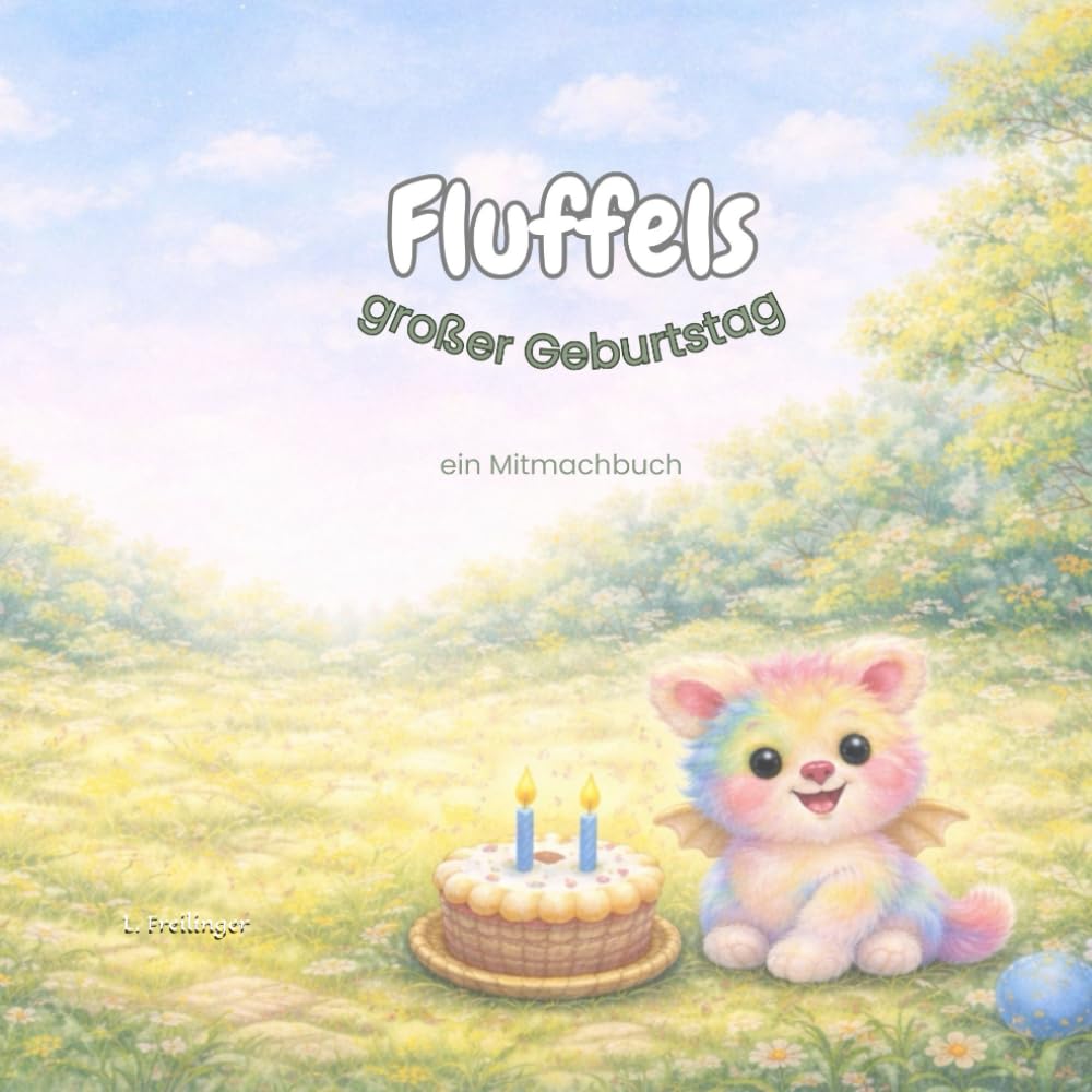 Fluffels großer Geburtstag: ein Mitmach Buch