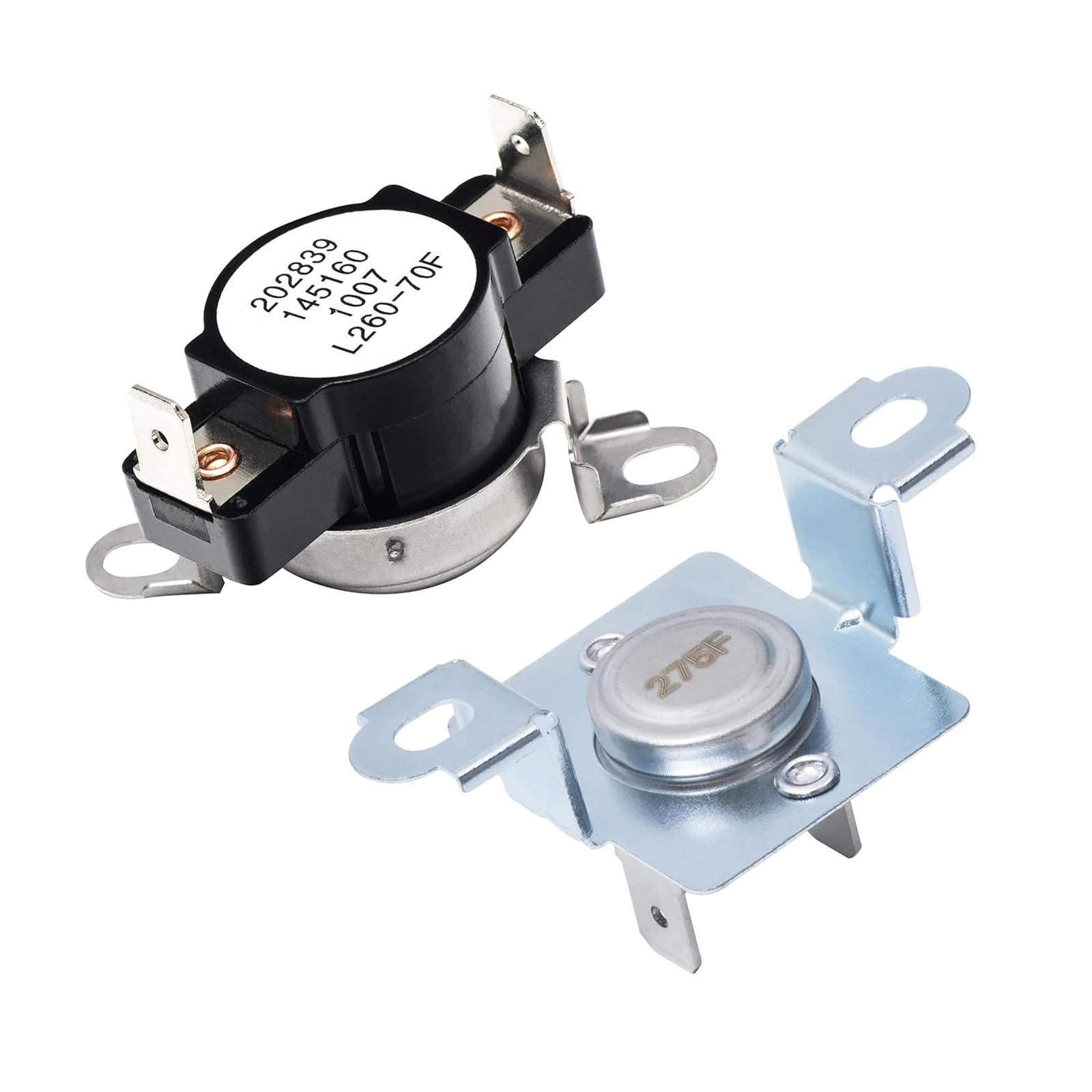 Elnwnnkc Dryer Thermal Set 137032600 Limiter and 3204267 Dryers Thermostat Clothes Dryers Parts Enduring Cut Off Fuses Set