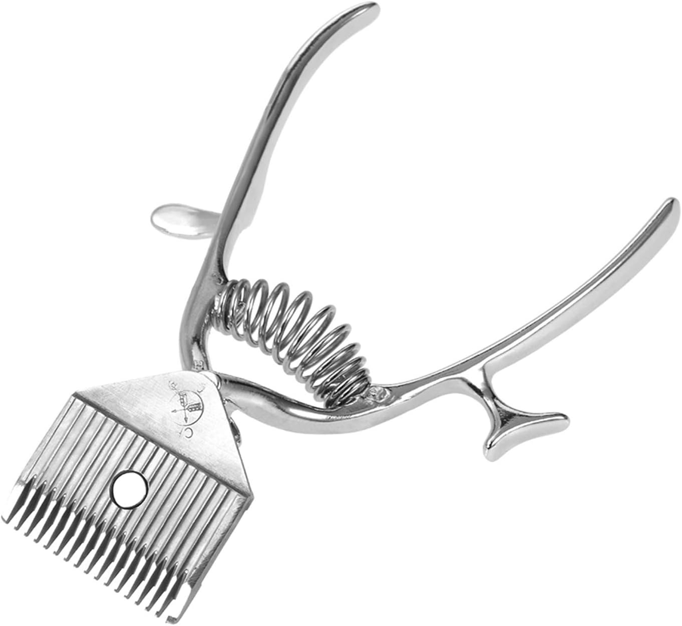 Layfuz Pets Barber Tools Hand Non Electrical Hair Clippers Manual Metal Portable Trimmer Cutter Super Silence For Adult Baby And Pet