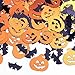 Creative Converting Bats & Pumpkin Bats & Pumpkin Confetti, Multicolor, One Size